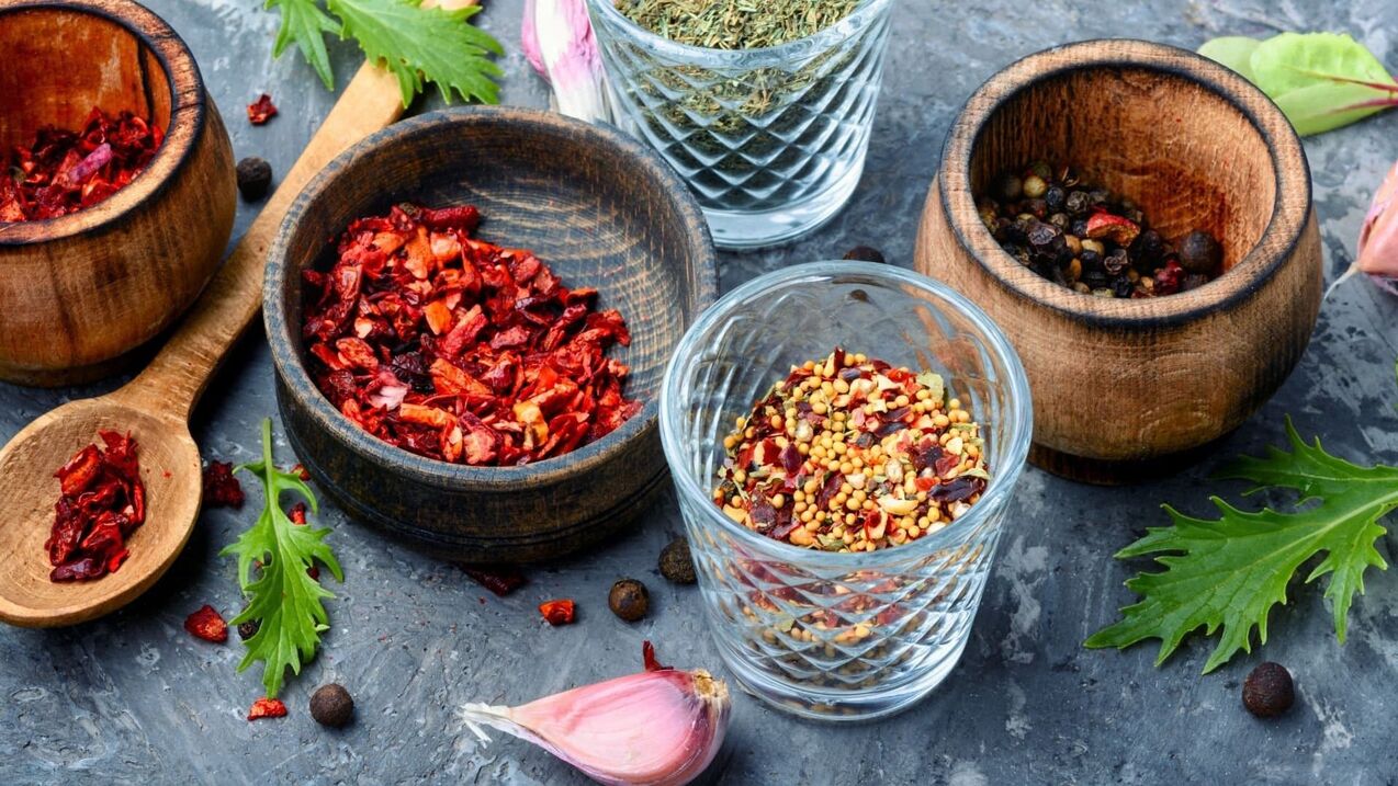 Spices and herbs for potency