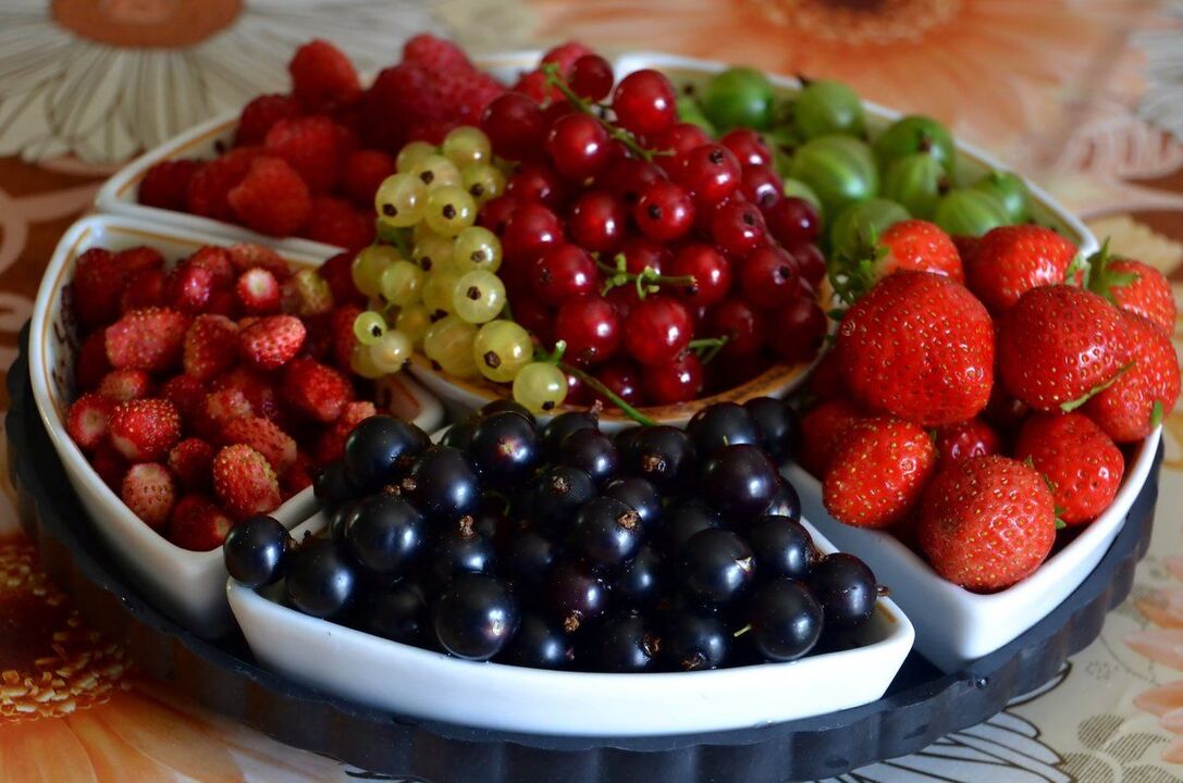 Fruits and berries to increase potency