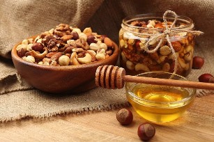 Honey with nuts